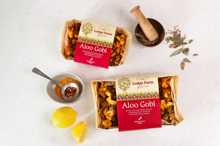 Aloo Gobi gourmet meal